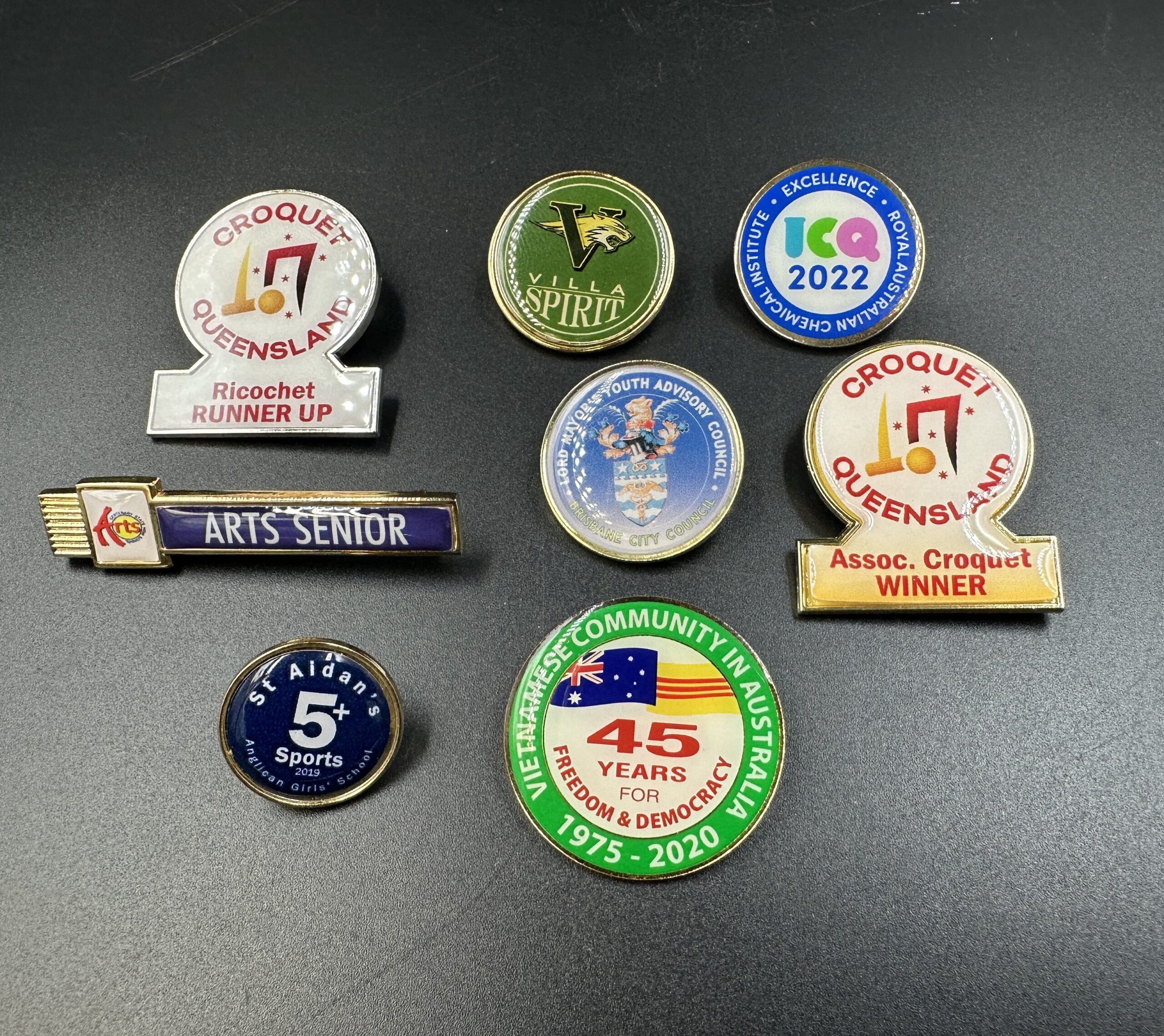 Printed Insert Badges Printed Insert Badges